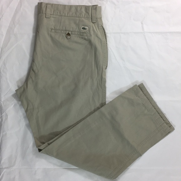 lacoste mens pants
